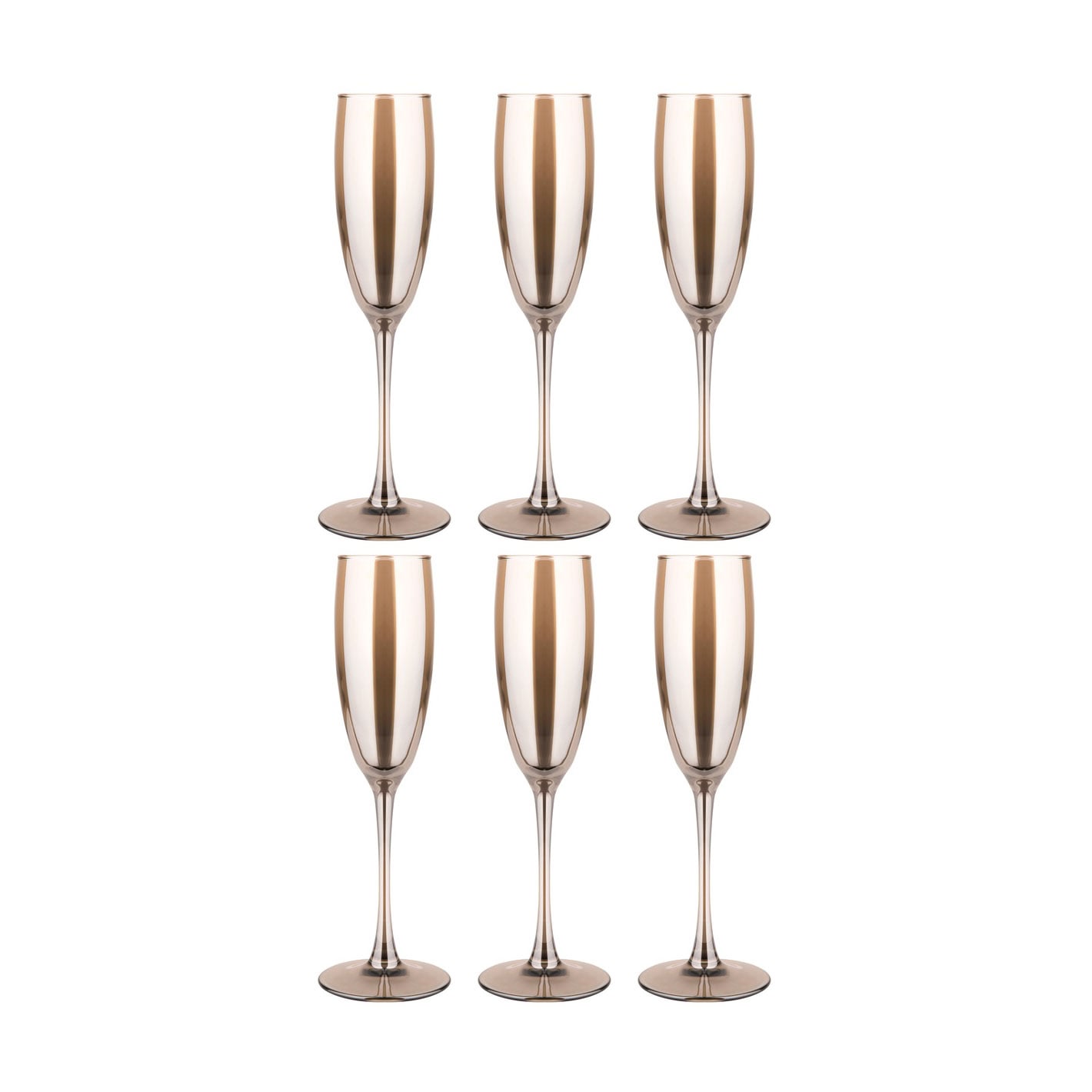 Набір келихів для шампанського Luminarc Delice Honey, 6*160 мл (J9399/1)